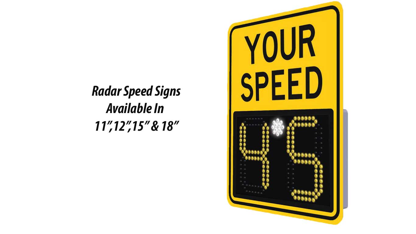 radar speed signs