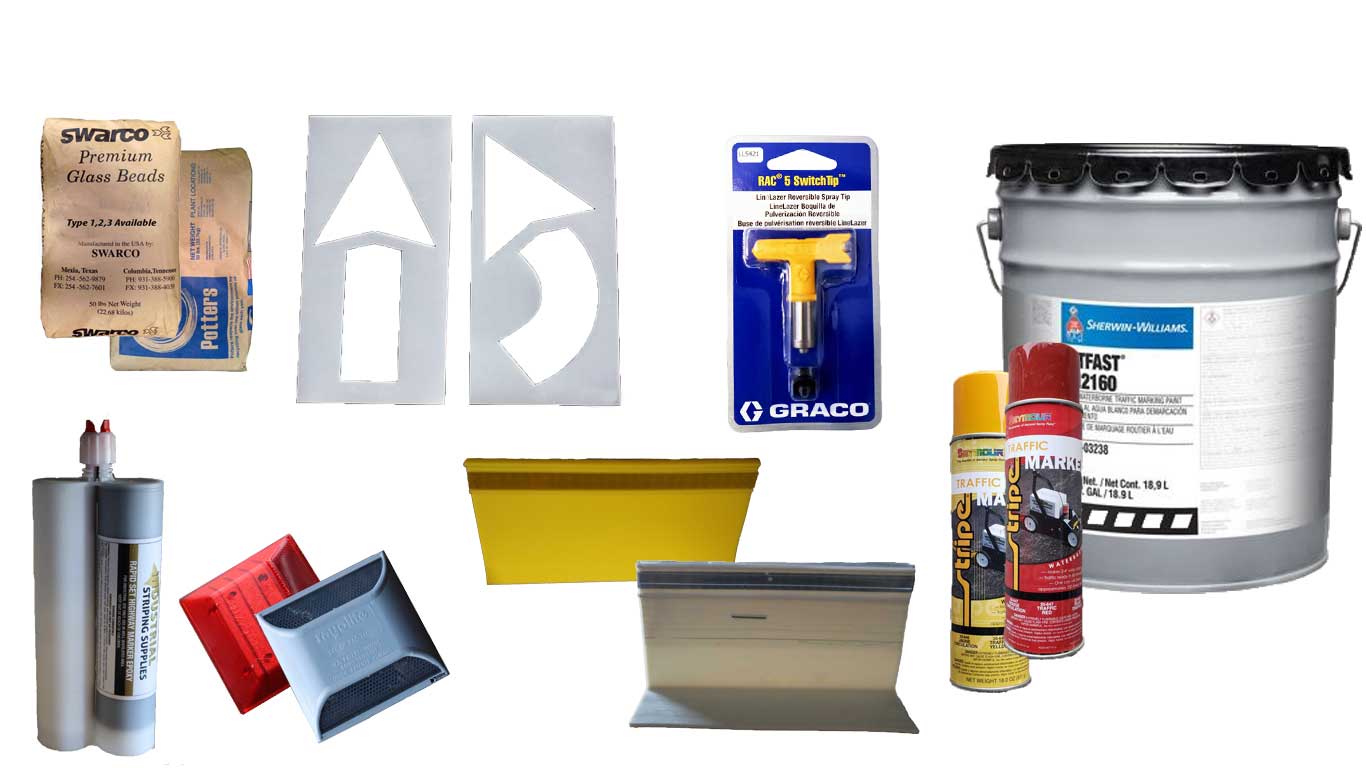 Traffic marking paints and products